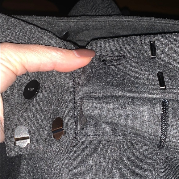 Ann Taylor Loft Grey & Black Riding Type Pants - Picture 9 of 9